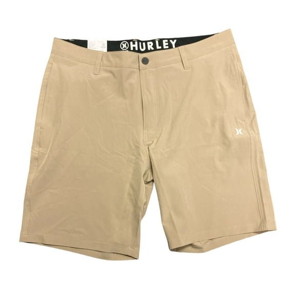 Hurley Men's All Day Hybrid Quick Dry 4 Way Stretch Short (Khaki, 44)