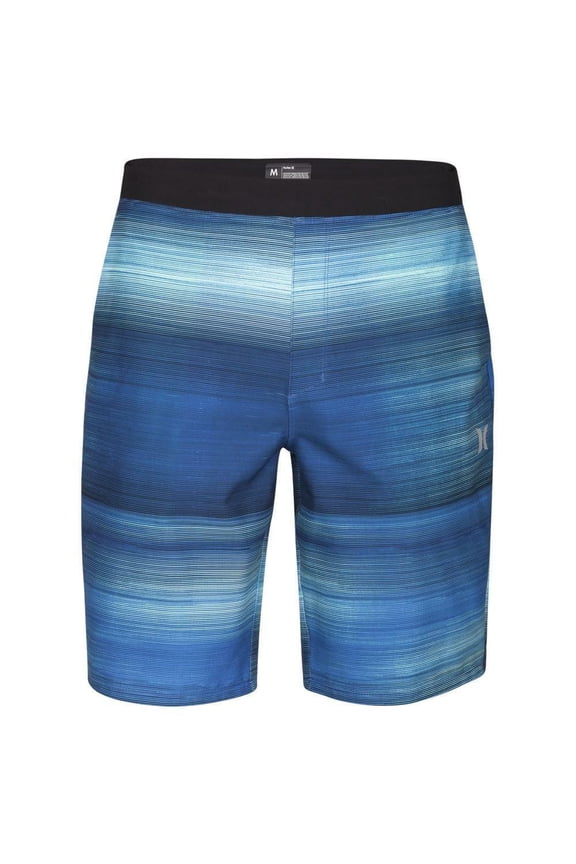 Men's Alpha Trainer Surplus Hybrid 18.5" Board Walk Shorts (Large, Space Blue)