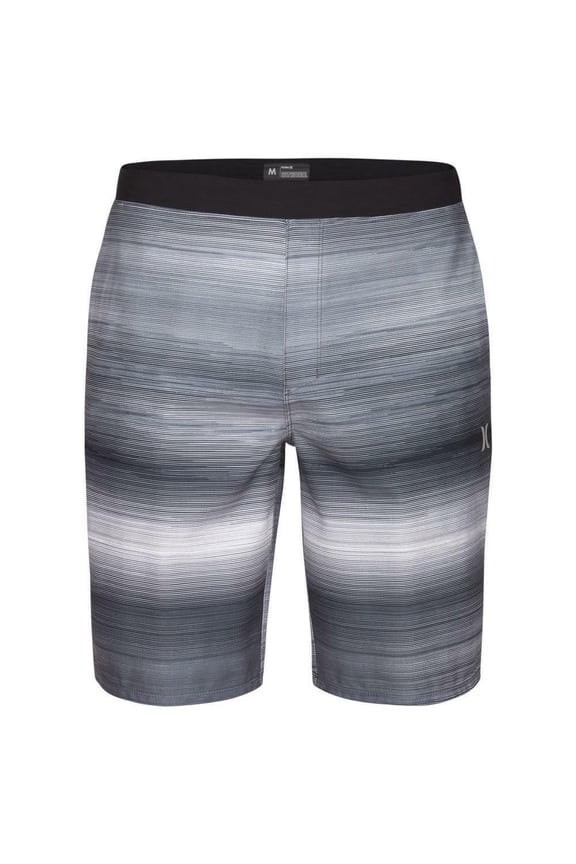 Men's Alpha Trainer Surplus Hybrid 18.5" Board Walk Shorts (Small, Black)