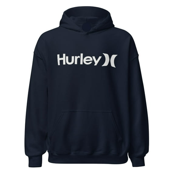 Hurley Men's Big & Tall One and Only Summer Fleece Pullover, Navy Blue , 3XL
