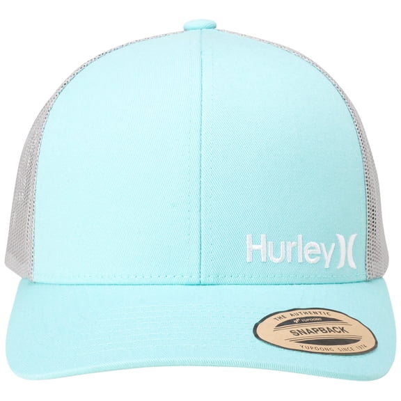 Hurley Men's Cap - Corp Snap Back Trucker Hat, Size, Topaz Mist