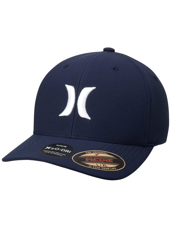 Men's Caps - One & Only Cap H2O Dri Flexfit Baseball Hats for Men (S-XL), Size Small-Medium, Obsidian