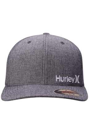 Men's Caps - Flexfit Curve Bill Baseball Cap - Summer Hats for Men (S-XL), Size Small-Medium, Light Grey