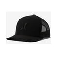 thumbnail image 1 of Hurley Men's Del Mar Trucker Hat Cap (Black/Black), 1 of 2