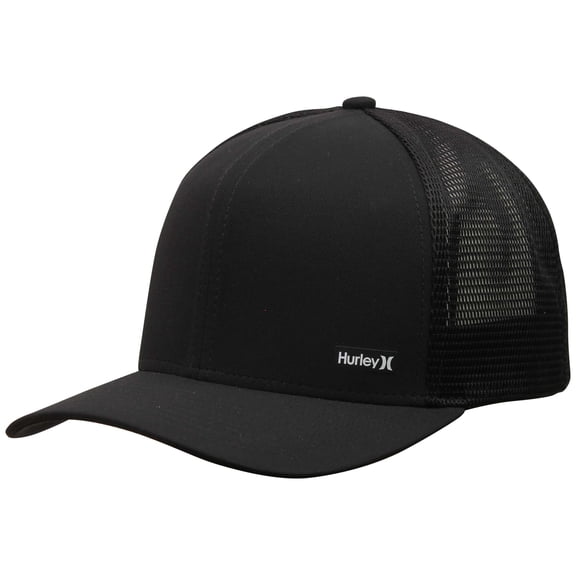 Hurley Men's Dri-FIT League Trucker Hat Cap (Black)
