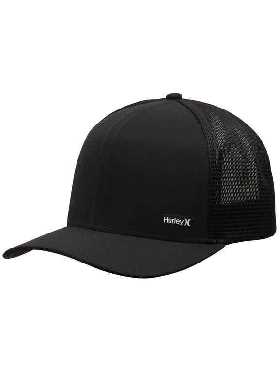Men's Dri-FIT League Trucker Hat Cap (Black)