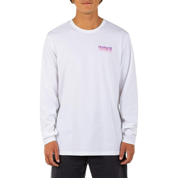 Hurley Men's Everyday Explore One and Only Cascade Long Sleeve T-Shirt