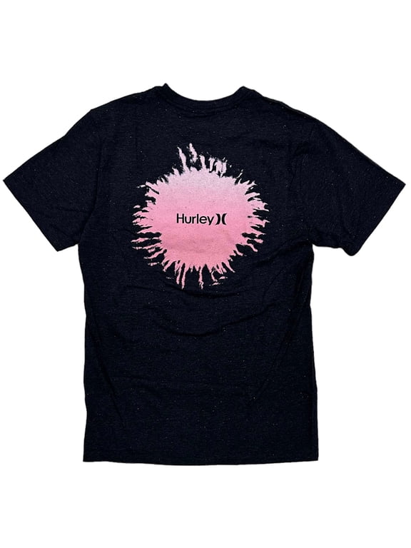 Men's Everyday Regrind Dye Hole Short Sleeve Tee T-Shirt (Large, Black)