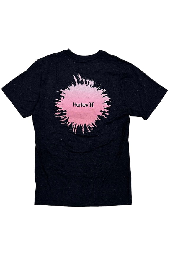 Men's Everyday Regrind Dye Hole Short Sleeve Tee T-Shirt (Small, Black)