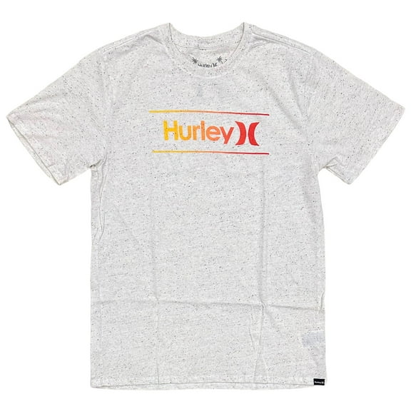 Hurley Men's Everyday Regrind One and Only Gradiation Short Sleeve Tee T-Shirt (XX-Large, Off White)