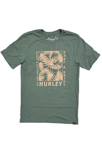 Hurley One & Only Hybrid T-Shirt - Men's Graphic T-Shirts in Pacific Blue