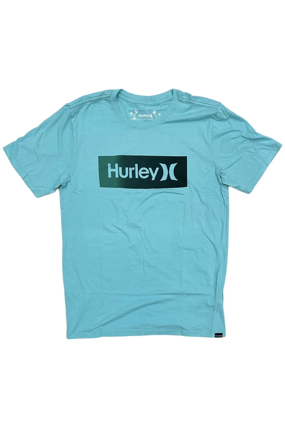 Men's Everyday Washed One and Only Boxed Gradient Short Sleeve Tee T-Shirt (Small, Tropical Twist)