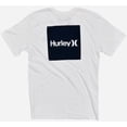 thumbnail image 1 of Hurley Men's Everyday Washed One and Only Boxed Logo Short Sleeve Tee T-Shirt (X-Large, White), 1 of 2