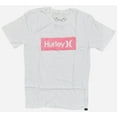 thumbnail image 1 of Hurley Men's Everyday Washed One and Only Boxed Texture Short Sleeve Tee T-Shirt (Small, White), 1 of 1