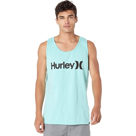 Hurley Men's Everyday Washed One and Only Solid Tank Tropical Twist L