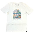 thumbnail image 1 of Hurley Men's Everyday Washed Psyche Send Short Sleeve Tee T-Shirt (Large, White), 1 of 1