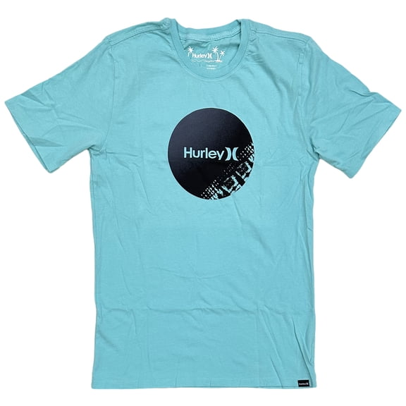 Hurley Men's Everyday Washed Strands Circle Logo Short Sleeve Tee T-Shirt (XX-Large, Tropical Twist)