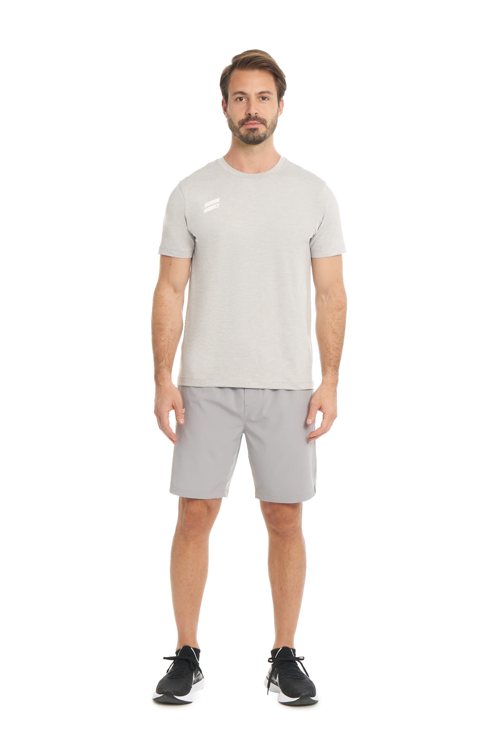 Hurley Exist Collection Space Dyed – Maglietta Performance Uomo, Tessuto Leggero, Vestibilità Classica, Colletto Tondo, Tinta Space Dyed - 6