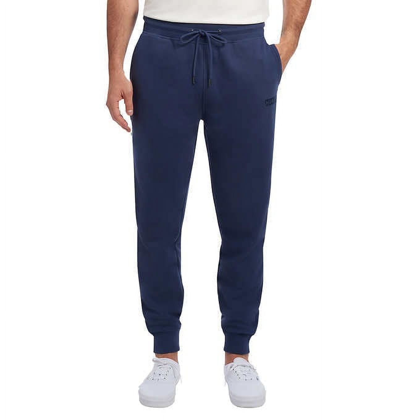 Hurley Men s Fleece Lined Warm Soft Jogger Coastal Blue Large Walmart