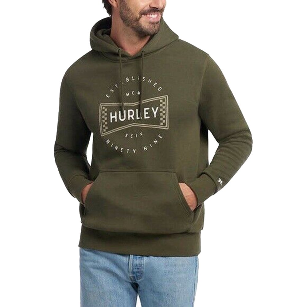 Hurley Men's Graphic Print Hoodie Sweatshirt, Olive Green, Medium -  Walmart.com