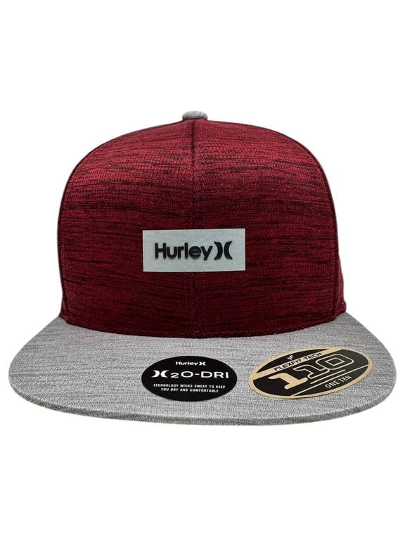Men's H2O-DRI Dock 110 Snapback Hat in Red