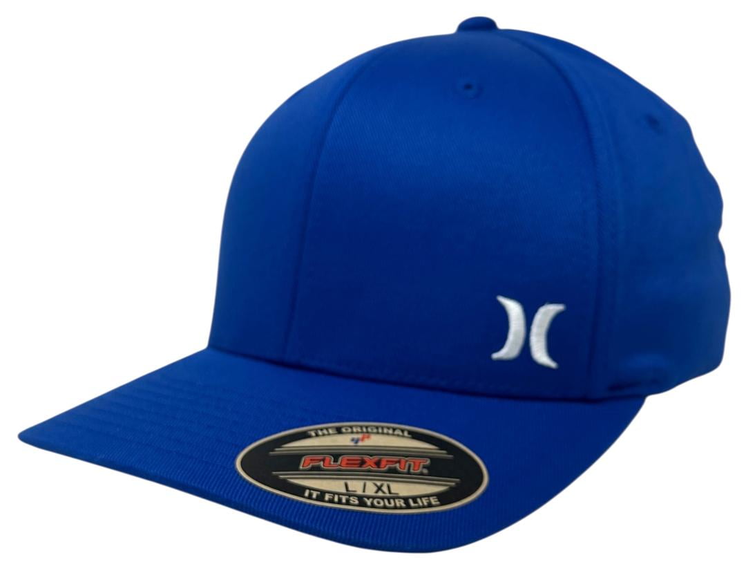 Hurley Men's Hat Micro Icon Embroidered Stretch Flex Fit Cap (Large/X ...