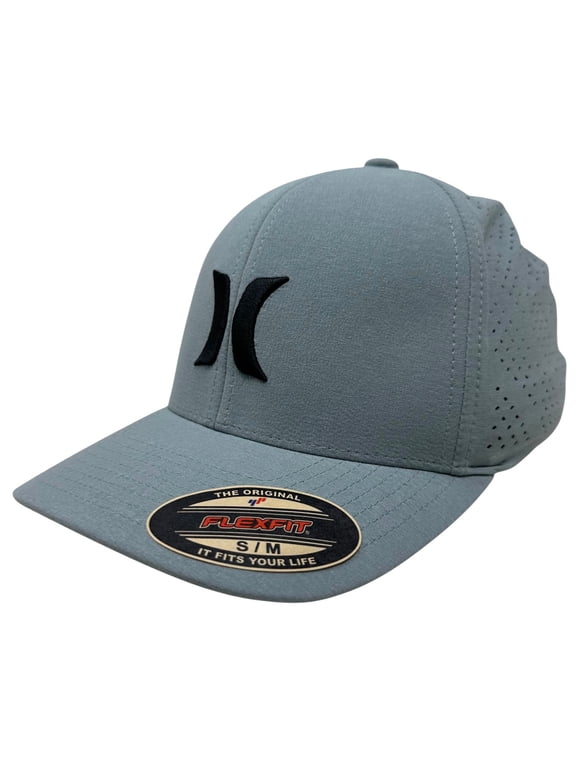 Men's Hat Phantom H2O Dri-FIT Shores Flex Fit Cap (Small/Medium, Grey)