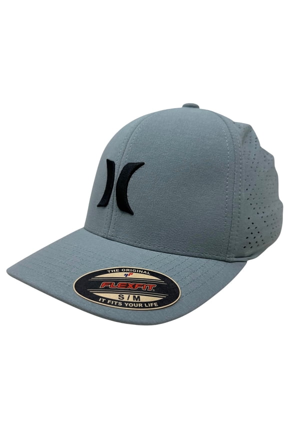 Men's Hat Phantom H2O Dri-FIT Shores Flex Fit Cap (Small/Medium, Grey)