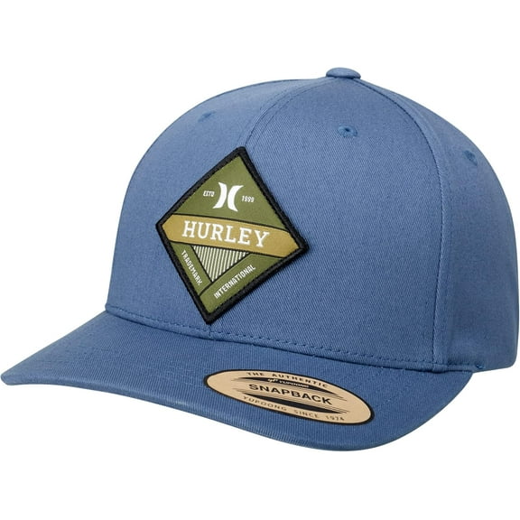 Hurley Men's Hat Triad Snapback Cap (Midnight Navy)