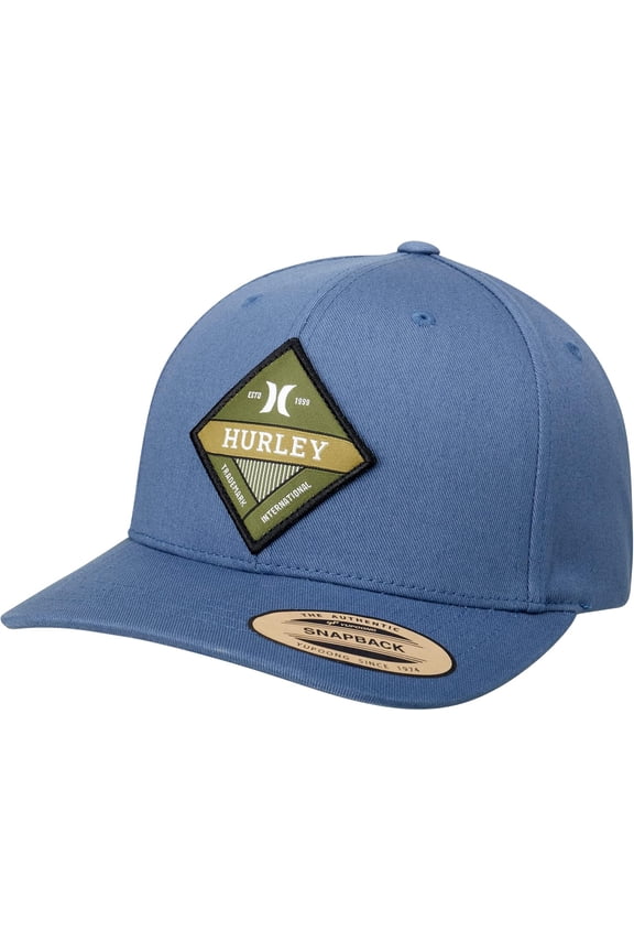 Men's Hat Triad Snapback Cap (Midnight Navy)