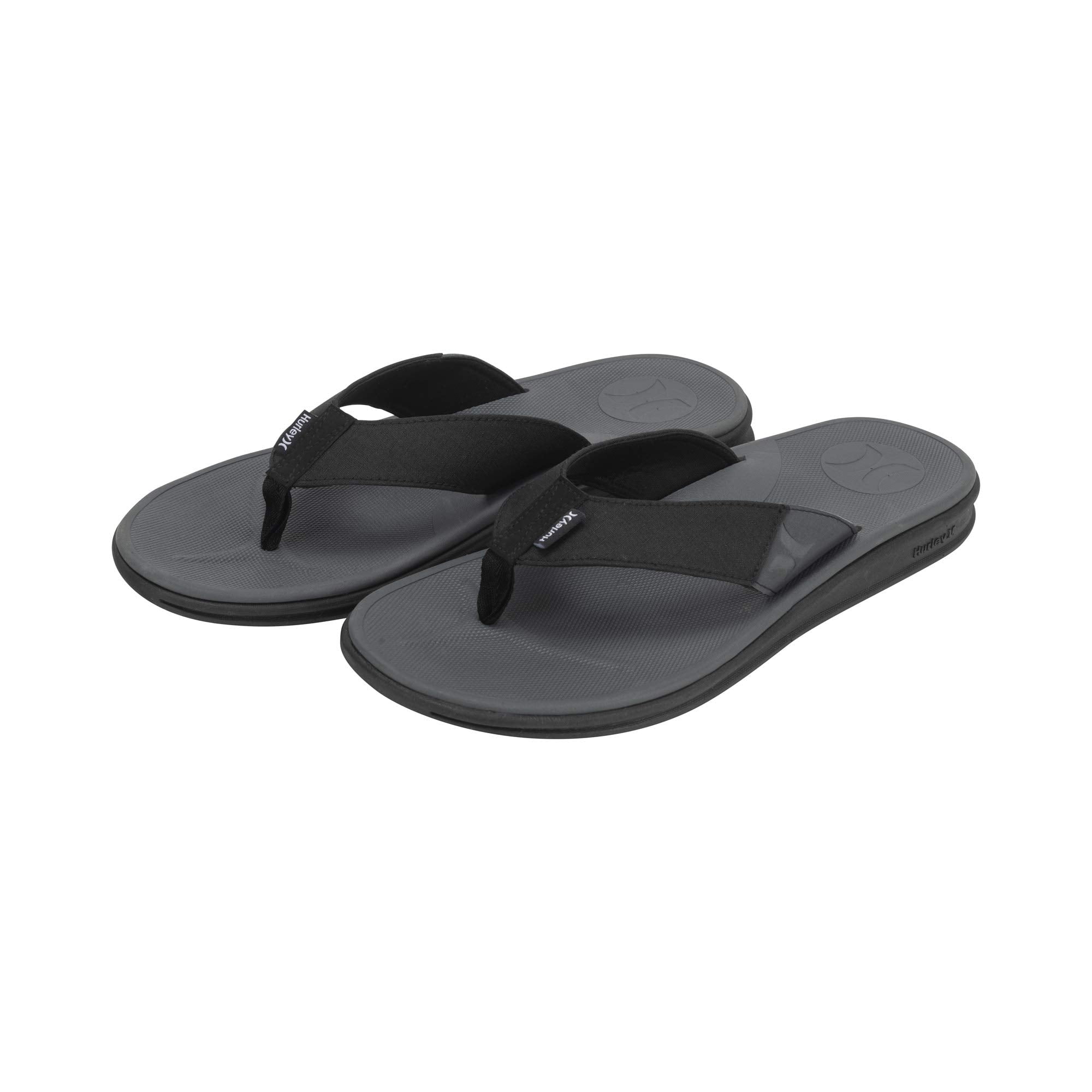 Hurley Men's Icon Flip Flop, Iron Gate, 9
