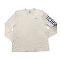 thumbnail image 1 of Hurley Men's Long Sleeve Sunny Side Hybrid Stretch UPF Tagless Sunshirt (Light Heather Grey, XL), 1 of 2