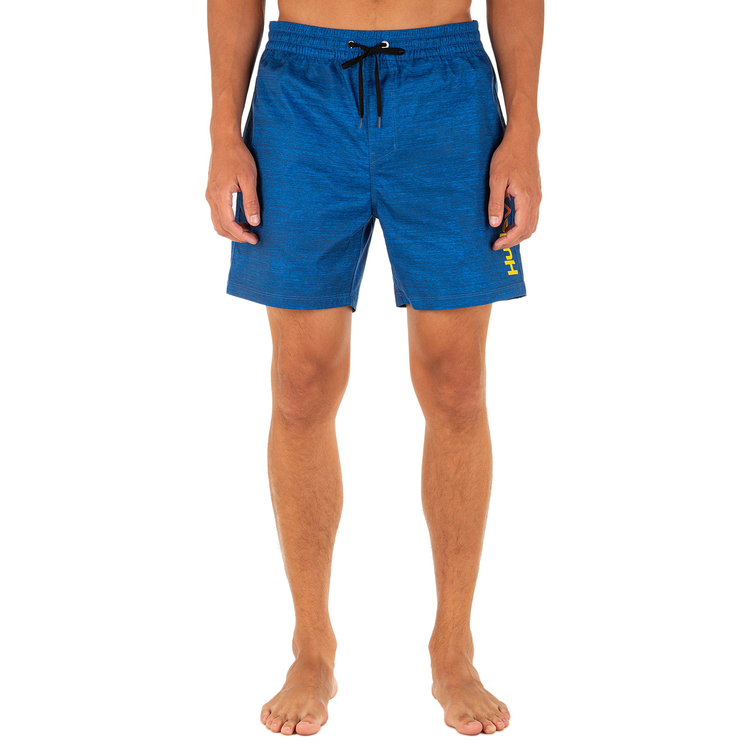 Hurley Men's One and Only 17" Volley Board Shorts, Signal Blue, Small