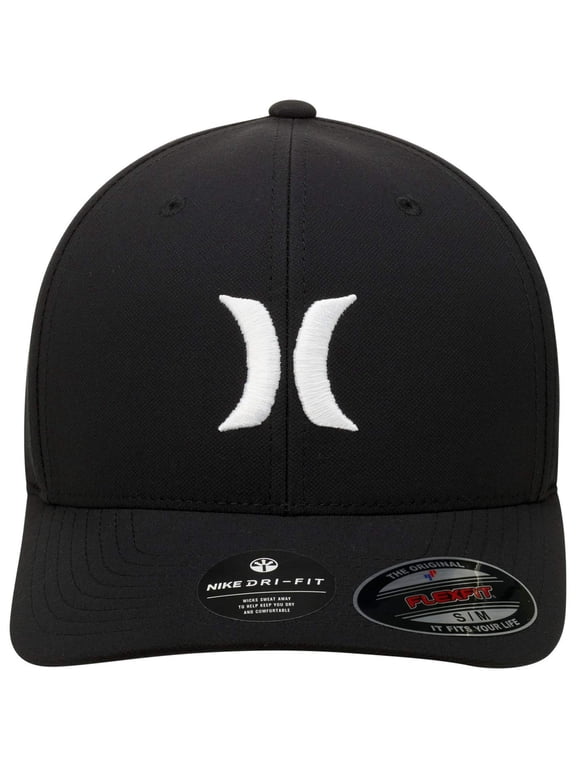 Men's One and Only DRI-Fit Flex Fit Hat (S/M, Black/White)