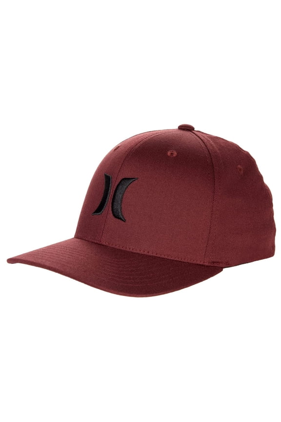 Men's One and Only Flex Fit Hat Cap in Mahogany (L/XL, Mahogany)