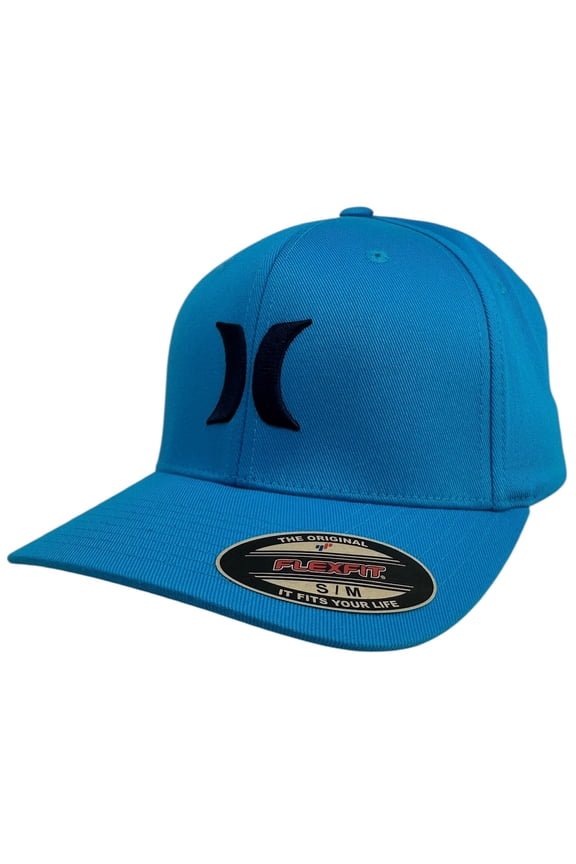 Men's One and Only Flexfit Hat in Blue (Small/Medium, Blue)