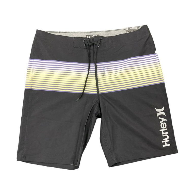Hurley Men s One and Only Gradient Swim Board Short Black 30 Walmart