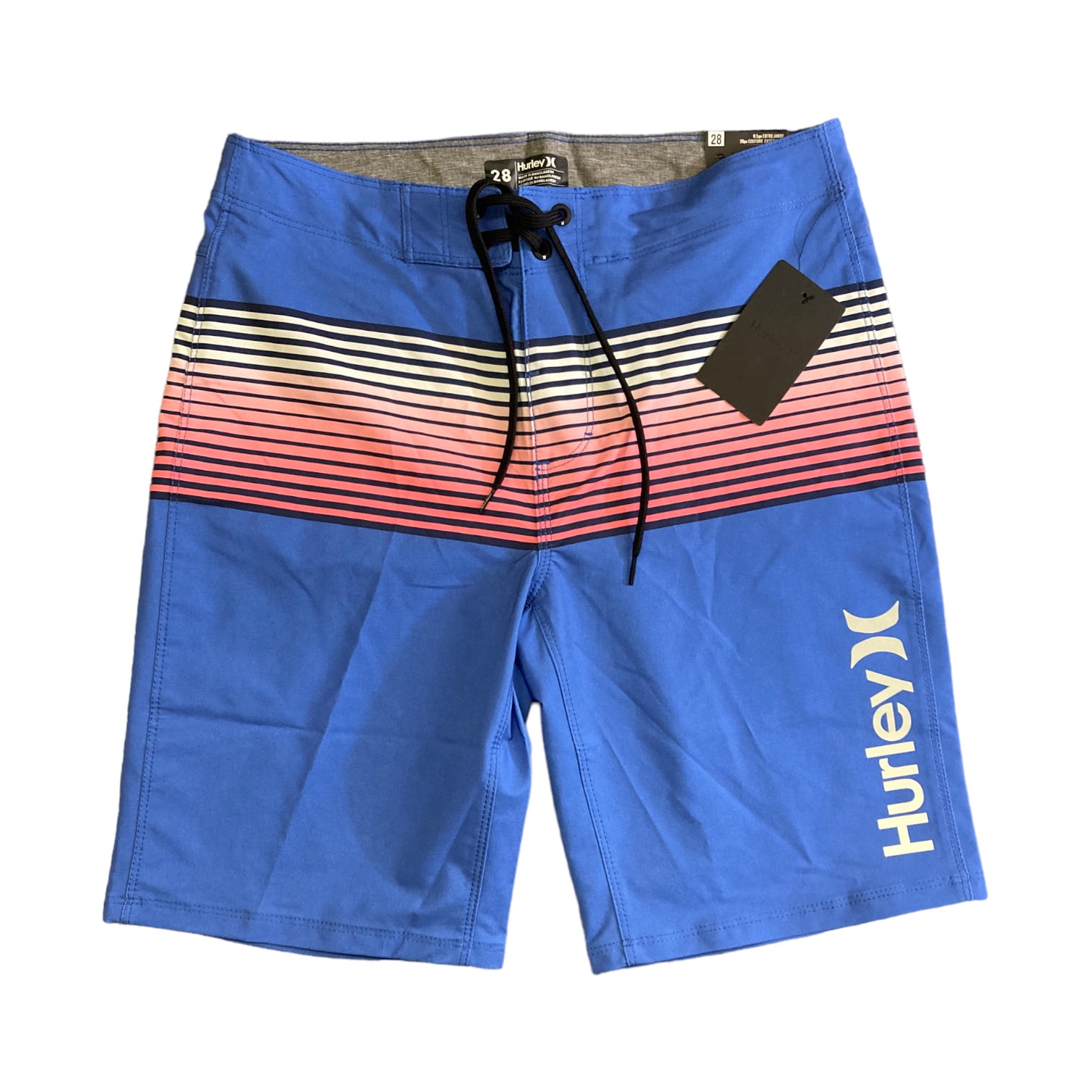 Hurley Men s One and Only Gradient Swim Board Short Deep Aqua 28