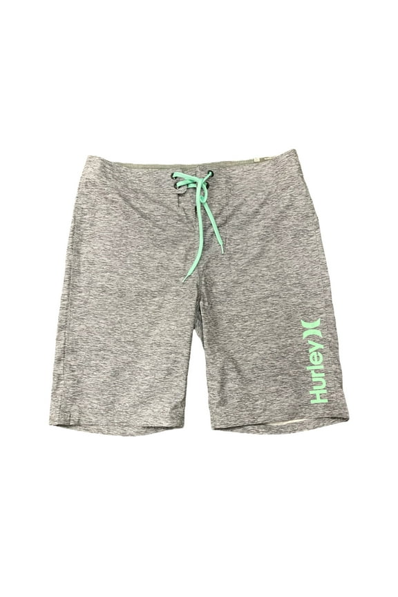 Men's One and Only Gradient Swim Board Short (Ion Grey, 28)