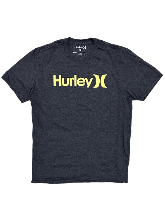 Men's One and Only Graphic Logo Short Sleeve Tee T-Shirt in Black Heather (Medium, Black Heather)