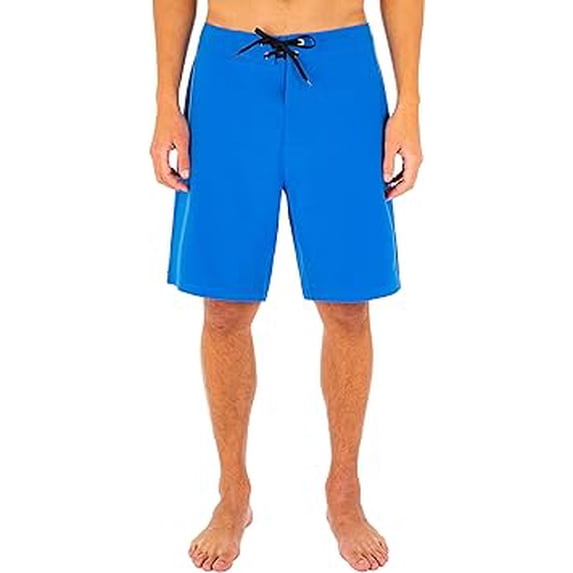 Hurley Men's One and Only Phantom Solid 20" Board Shorts, Signal Blue, 40