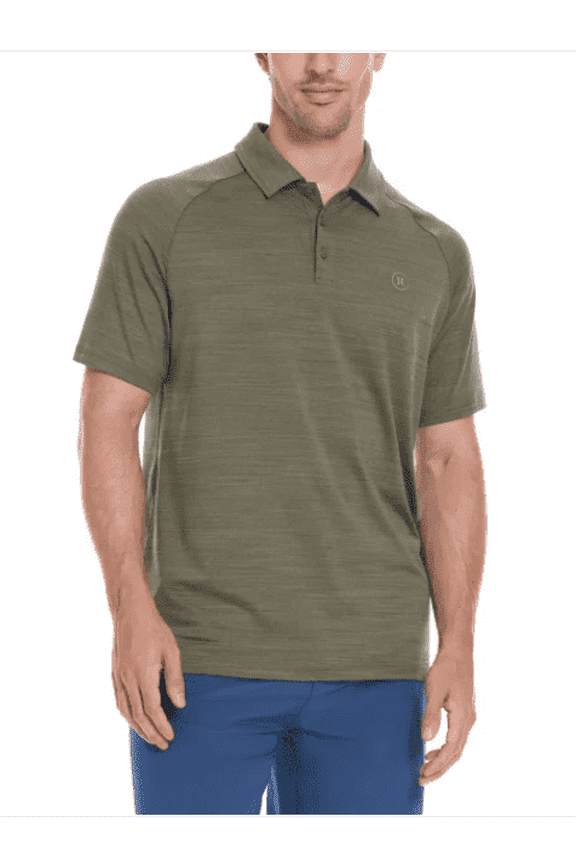 Men's Performance Polo (Green - XX-Large)