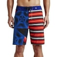 thumbnail image 1 of Hurley Men's Phantom Dalek 19" Boardshorts Gym Red Swimsuit Bottoms, 1 of 6