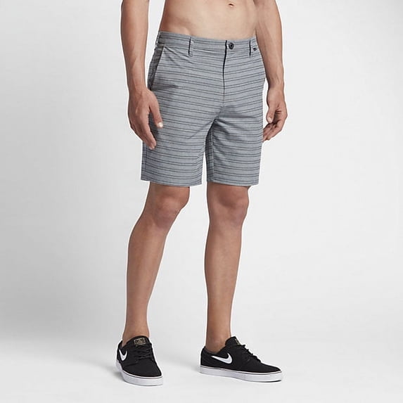 Hurley Men's Phantom Gibbs 18.5" Walk Shorts (30, Cool Grey)