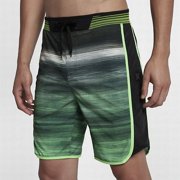 Hurley Mens Phantom Motion Fast 18" Boardshorts 28, Rage Green