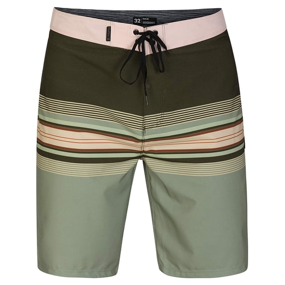 Hurley Men's Phantom Observatory 20" Board Shorts (28, Green Legion)