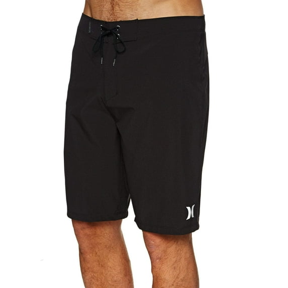 Hurley Men's Phantom One and Only Board Shorts, Black/White, 31