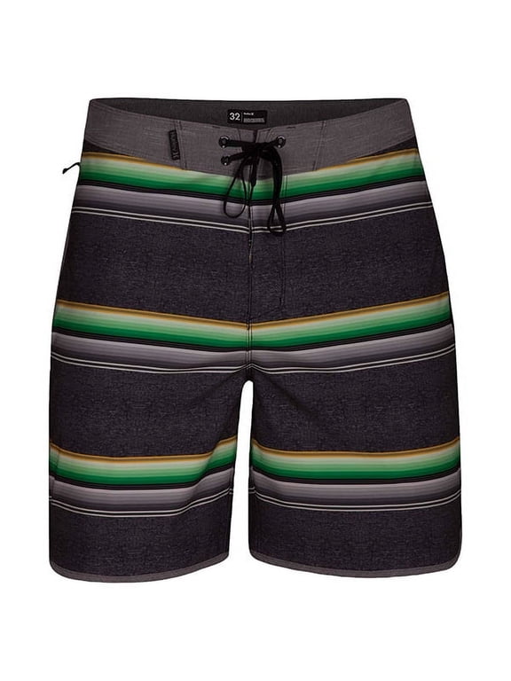 Men's Phantom Serape 18" Boardshorts (40, Black)