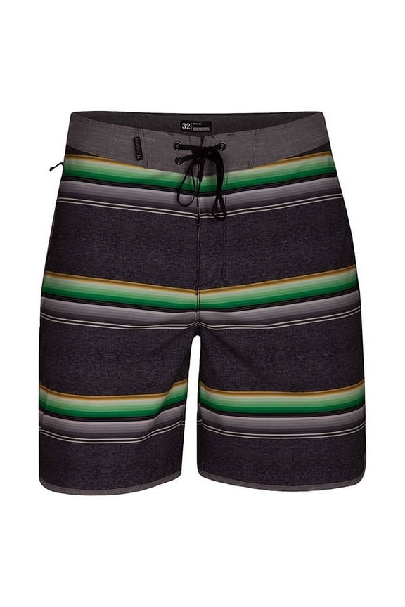 Men's Phantom Serape 18" Boardshorts (40, Black)