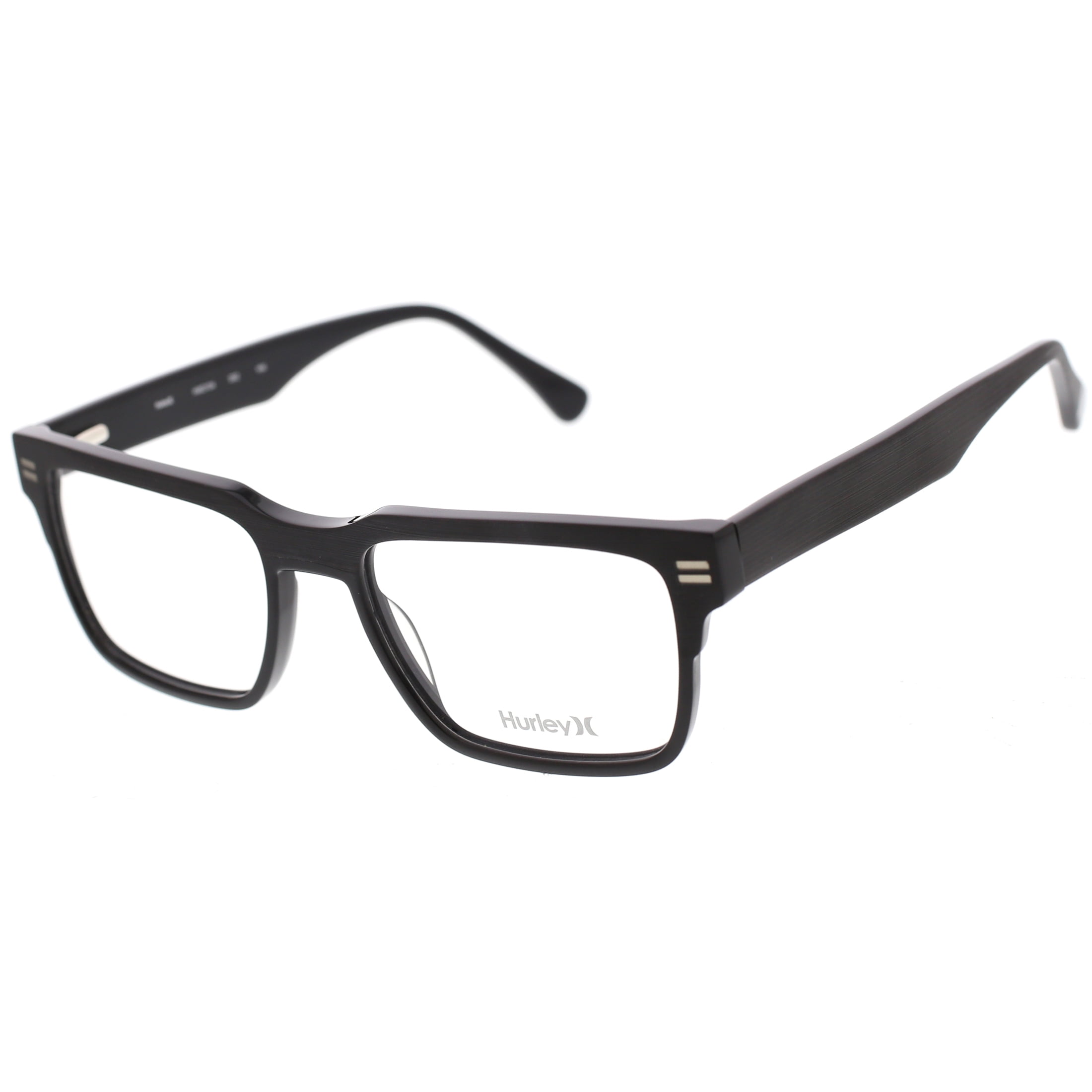 Hurley Men's Prescription Eyeglasses, HMO104 High Tide, Matte Black